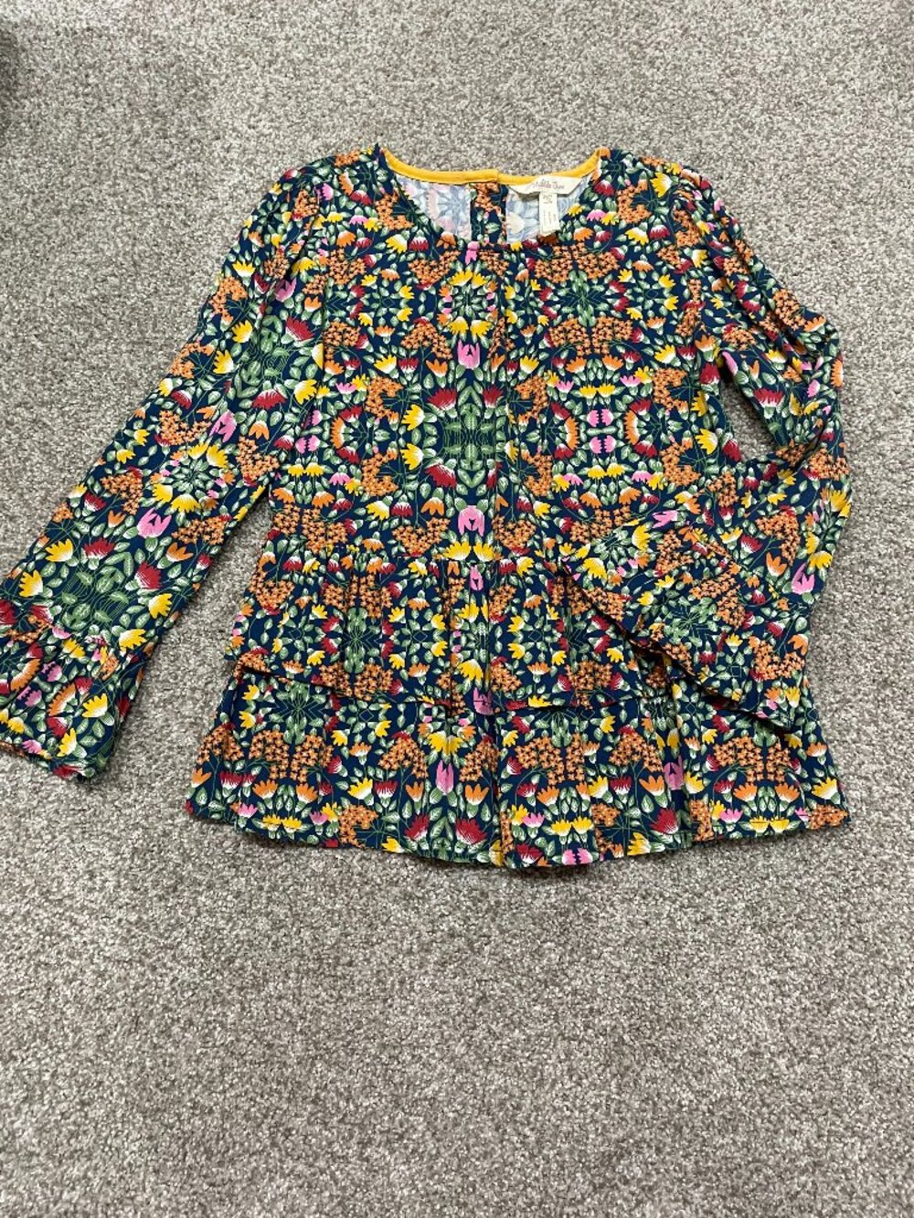 Matilda Jane To The Aquarium Long Sleeve Bell Sleeve Top